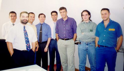 2000: Société Générale Madrid IT team